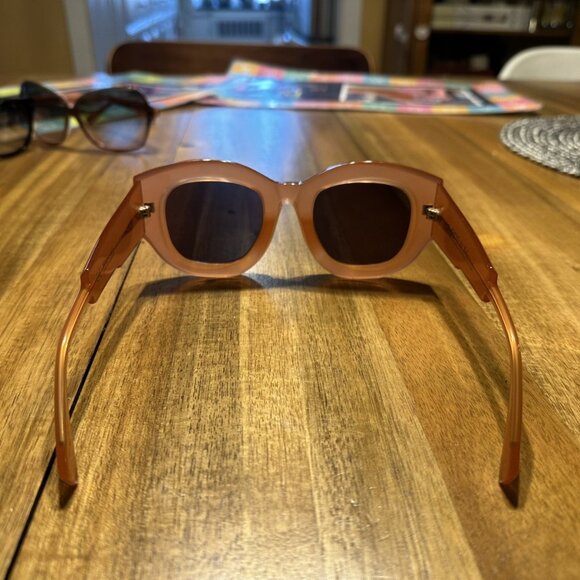 Kuboraum Maske B5 Grapefruit Sunglasses — Rare Handmade Designer Frames main image 4